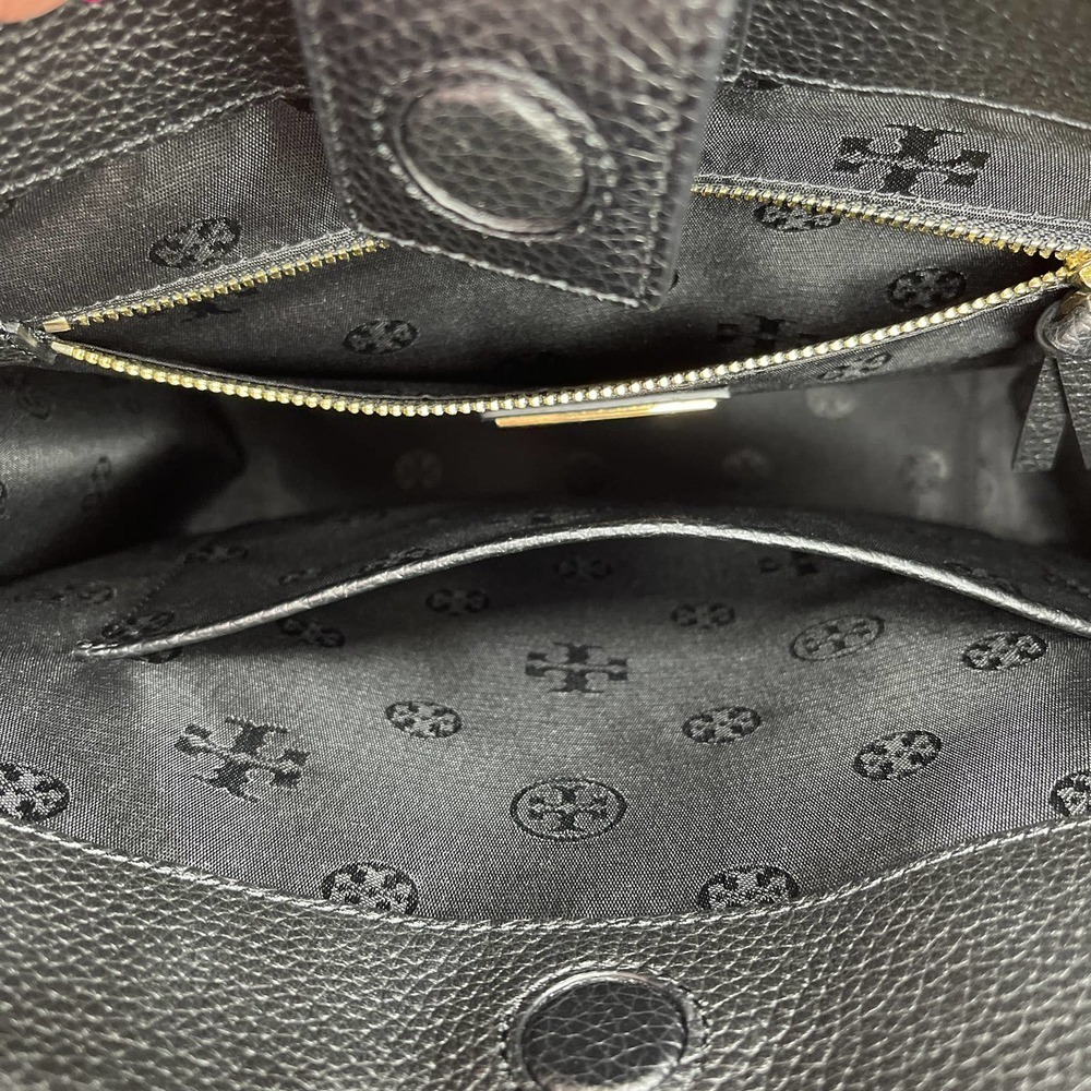Tory Burch| Thea Web Large Shoulder Bag - Picture 7 of 11